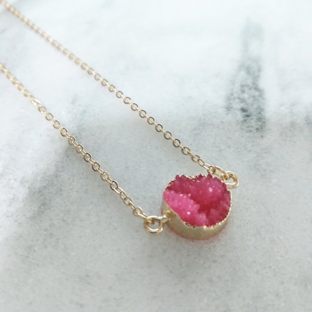 Free People Druzy Necklace - Picture 2 of 3